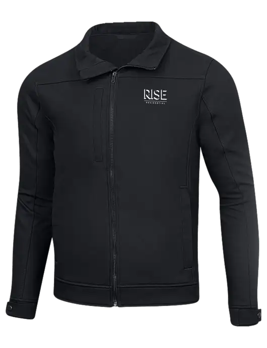 Cornerstone Charcoal Duck Bonded Soft Shell Jacket w/Rise Residential Logo