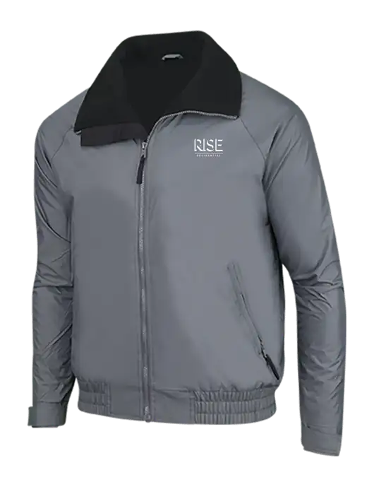 Dark Grey/Black Classic Competitor Jacket w/Rise Residential Logo