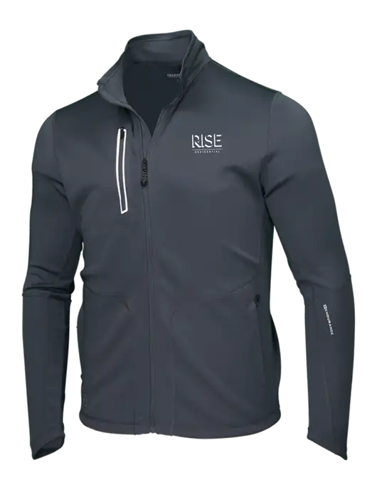 OGIO Dark Grey Endurance Fulcrum Full-Zip w/Rise Residential Logo
