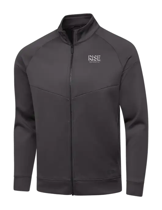 OGIO Dark Grey Endurance Modern Performance Full-Zip w/Rise Residential Logo
