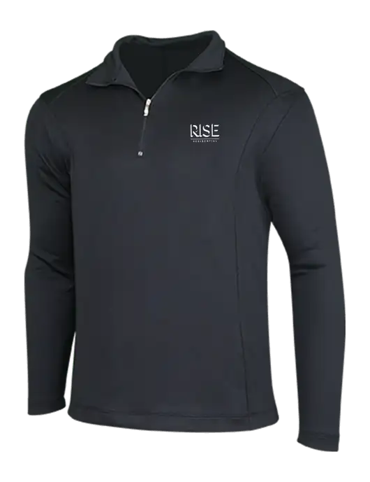 NIKE Black Sport Cover-Up w/Rise Residential Logo