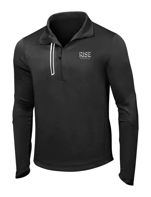 OGIO Blacktop Endurance Fulcrum 1/4 Zip w/Rise Residential Logo