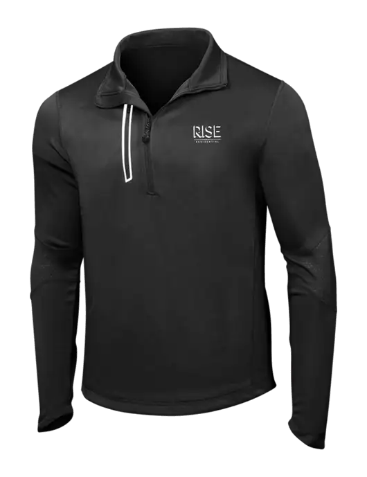 OGIO Blacktop Endurance Fulcrum 1/4 Zip w/Rise Residential Logo