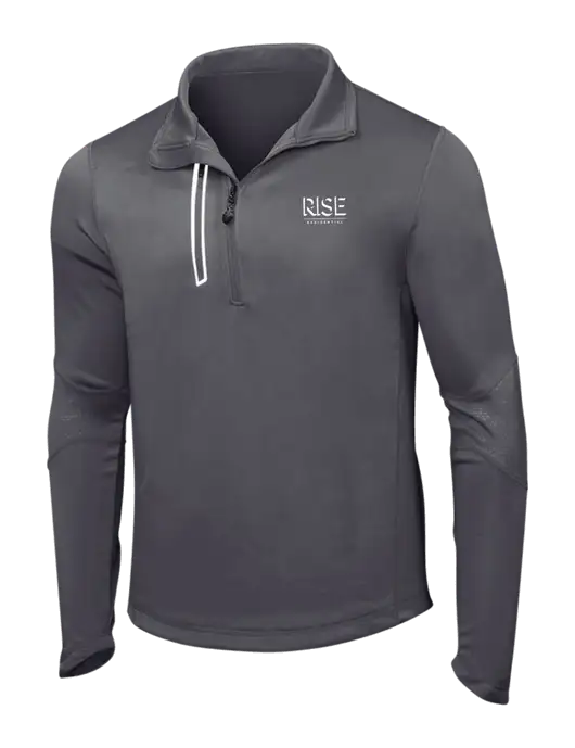 OGIO Gear Grey Endurance Fulcrum 1/4 Zip w/Rise Residential Logo